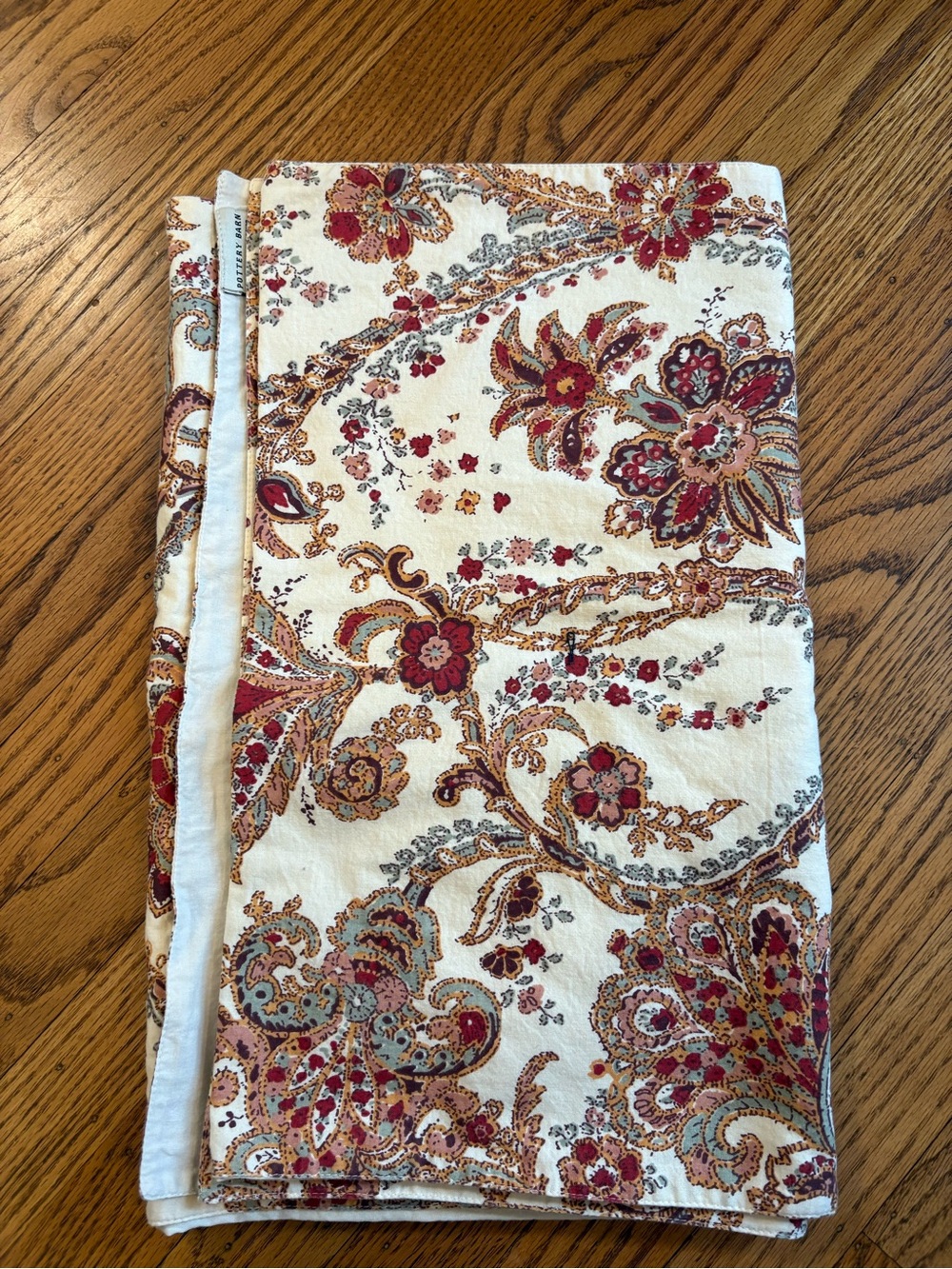 Pottery Barn table runner